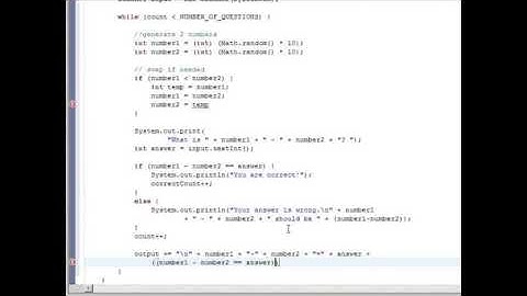 CSC-111 - Chapter 5 - Multiple Subtraction Quiz