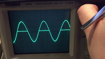 Analog Lab 9 - Part 2 (1st circuit): Asymmetrical clipping