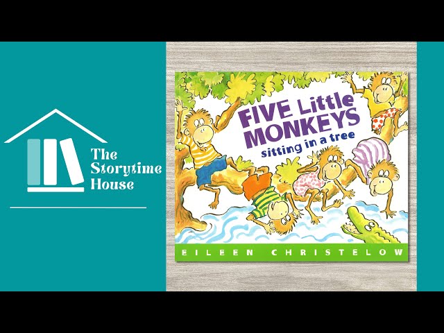 Five Little Monkeys Sitting in a Tree | Children's Book Read Aloud