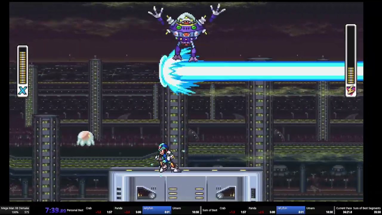 Mega Man X8 Demake 100% (No GW Skip) Speedrun in 36:05 - YouTube