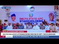 Delta APC Stakeholders' Meeting: Sen. Omo-Agege's Attendance Signals New Era Of Unity - Oghenesivbe