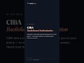 CIBA #Shorts