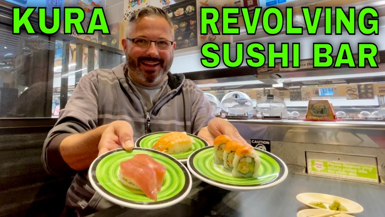 What is the trick to super cheap Ikura at conveyor belt sushi restaurants?