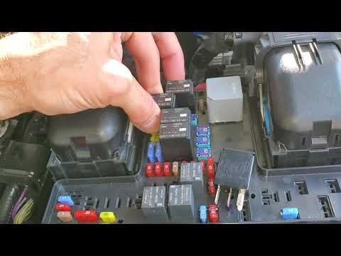 2019 Ford Ranger Fuel Pump Relay, Fuel Pump Fuse