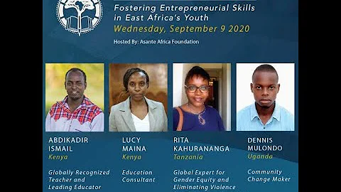 Live Panel Discussion on "Fostering Entrepreneuria...