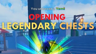 [GPO] Opening 10  Legendary Fruit Chests!