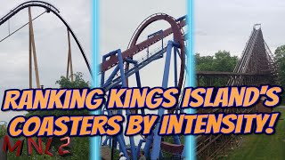 Top 10 Most INTENSE Roller Coasters at Kings Island