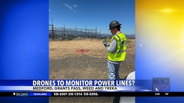 Pacific Power using drones to monitor power lines