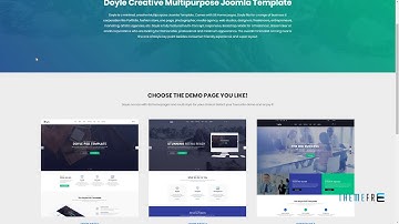 Doyle - Creative Multipurpose Joomla Template      Jed Pacey