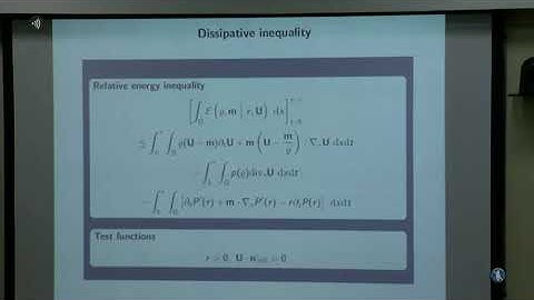 Compact Course on Mathematical Aspects of Euler Equations by Eduard Feireisl lecture 14