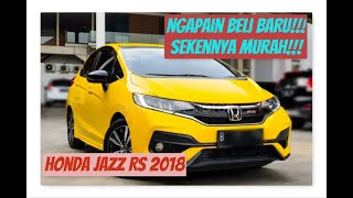 Honda Jazz  Attrack Yellow Pearl  Kuning 2018 Berapa Harga Sekennya!!! Kelebihan dan Kekurangan