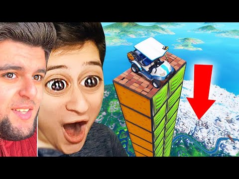 ღადაობა მანქანებით დაშვება! - Fortnite ქართულად