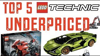 Top 5 Biggest LEGO Technic Sets of all Time Compilation/Collection Speed Build
