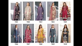 Iris Vol 7 Printed Cotton Pakistani Suit||latest Design Of Iris Vol 7 Pakistani Dess materials 2021 screenshot 5