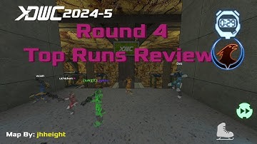 Round 4 Top Runs Review | xdwc2024-4 | Xonotic DeFrag World Championship 2024