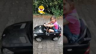 ماريا تتعلم قيادة السيارة #mercedes #babyshark