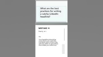 LinkedIn Profile Mistakes and how to fix them. #linkedinprofile #linkedintips