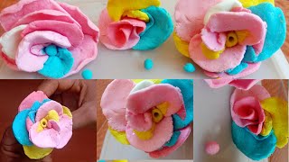Fondant Flower decoration | Fondant Flowers | How to make Fondant Flower |