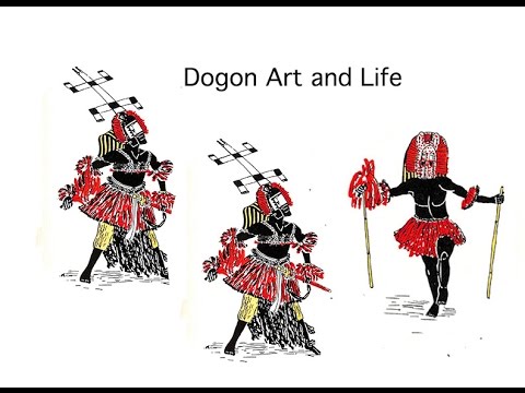 ⁣Dogon Art and Life