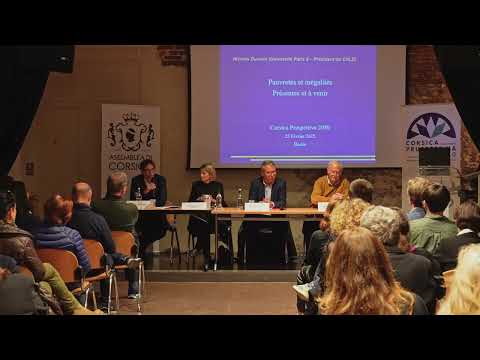 Image du reportage Corsica Pruspettiva 2050 : conférence sur la pauvreté et les inégalités sociales (Assemblea di Corsica)