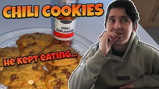 Pranking FaZe Kitty.. He kept eating it !