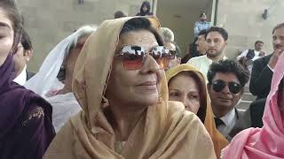 Islamabad: Former Prime Minister Imran Khan's Sister Aleema Khan Second Media Talk