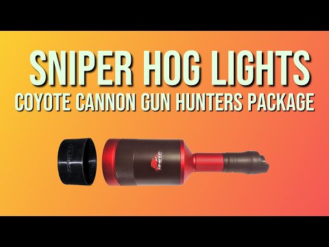 Sniper Hog Lights - Coyote Cannon Gun Hunters Package