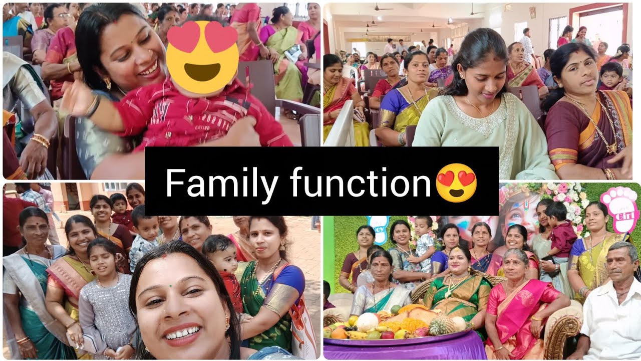 Family function 😍... ಮೆಗ್ದಿನ ಬಾಲೆನ್ ತೂದು ಮಸ್ತ್ ಖುಷಿ ಆಂಡ್ 😘😘