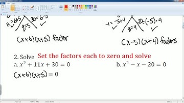 Unit 4 Test Review Sheet Solution #1 to 2