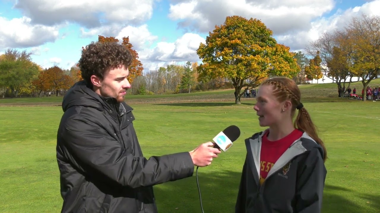Ferris State Cross Country GLIAC Championships - Whitney Farrell Interview