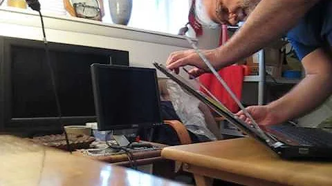 Laptop screen replacement / How to replace laptop screen HP-G7