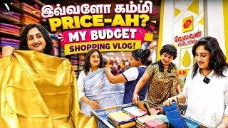Best Budget Saree Shopping in Chennai 😍 | T. Nagar Shopping Vlog 🛍️ | Vanitha Vijaykumar
