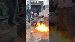 Offset tyre fixing tricks Failed
