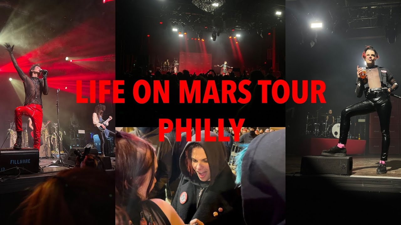 LIFE ON MARS TOUR PHILLY 2/14/22 (Yungblud, Palaye Royale, Charlotte Sands)