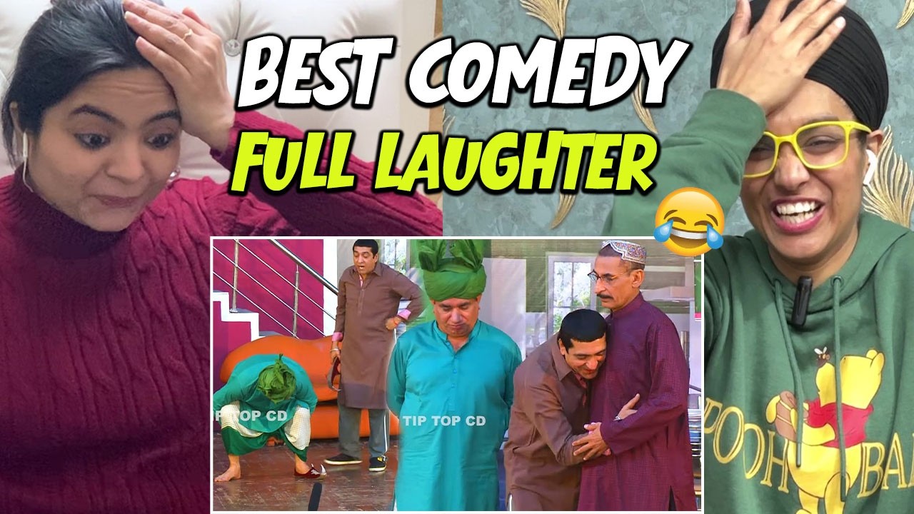 Indians Reaction to Zafri Khan and Nasir Chinyoti with Iftikhar Thakur | New Stage Drama