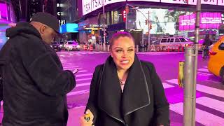 Doing My Diddy Dance In Times Square Lol #Nodiddy #Lucecannon #Charissemills