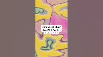 80’s vocal chain only using logic plugins🎙️ #producer #vocals #philcollins