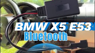 BLUETOOTH на BMW X5 E53 / Установка на штатный магнитофон