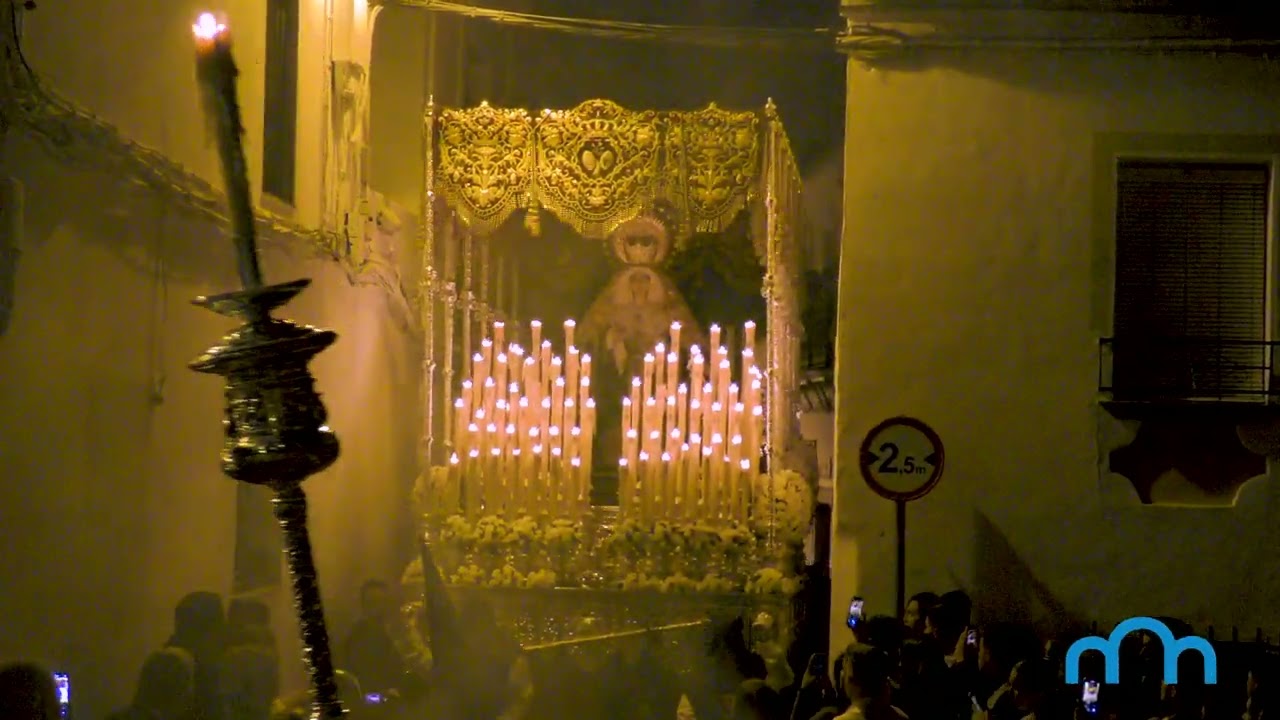 Paso de la Virgen de los Dolores por el Callejón del Tomate - Montellano 2022