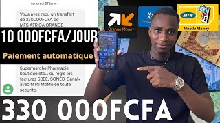 Cette application m'a payé 10 000 FCFA/jour || Retrait automatique screenshot 3