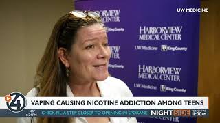 Vaping is causing nicotine addiction among teens