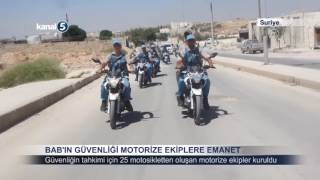 Suriye Bab'ın Güvenliği Motorize Ekiplere Emanet