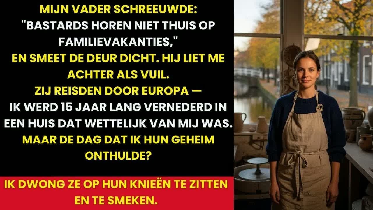 De bel boven mijn deur rinkelde en daar stond hij: mijn neef Bastiaan, in een pak dat meer kostte dan mijn hele werkplaats, met een advocaat naast zich en een document dat mijn leven zou...