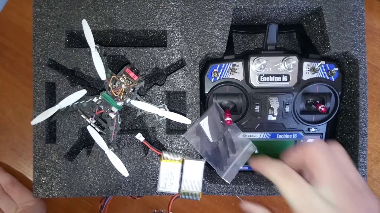 Oбзор BAT QX105 micro FPV Racing Quadcopter(Гоночный квадрокоптер) [ru/рус]