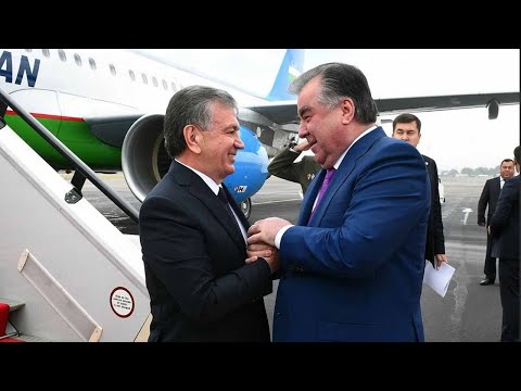 Эмомали Рахмон и Шавкат Мирзиеев обсудили укрепление партнерства между Таджикистаном и Узбекистаном