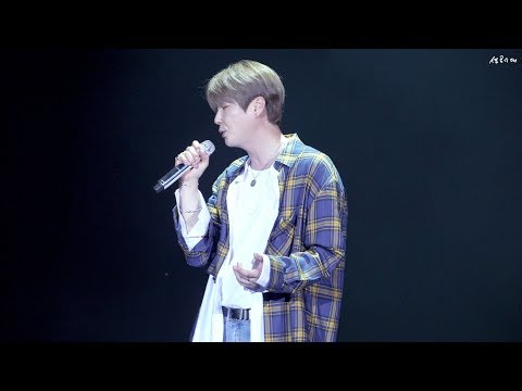 직캠 20190831 신혜성 대만팬미팅 Ex Mind