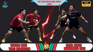 Takuro Hoki & Yugo Kobayashi  vs Fajar Alfian 🇮🇩 & Muhammad Shohibul Fikri 🇮🇩 | Denmark Open 2025