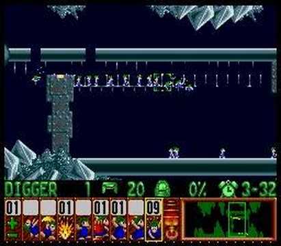 Lemmings - Sunsoft Level 3 Solution (uploaded again)