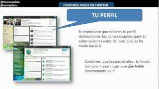 Twitter 1: Twitter Primeros Pasos y Consejos