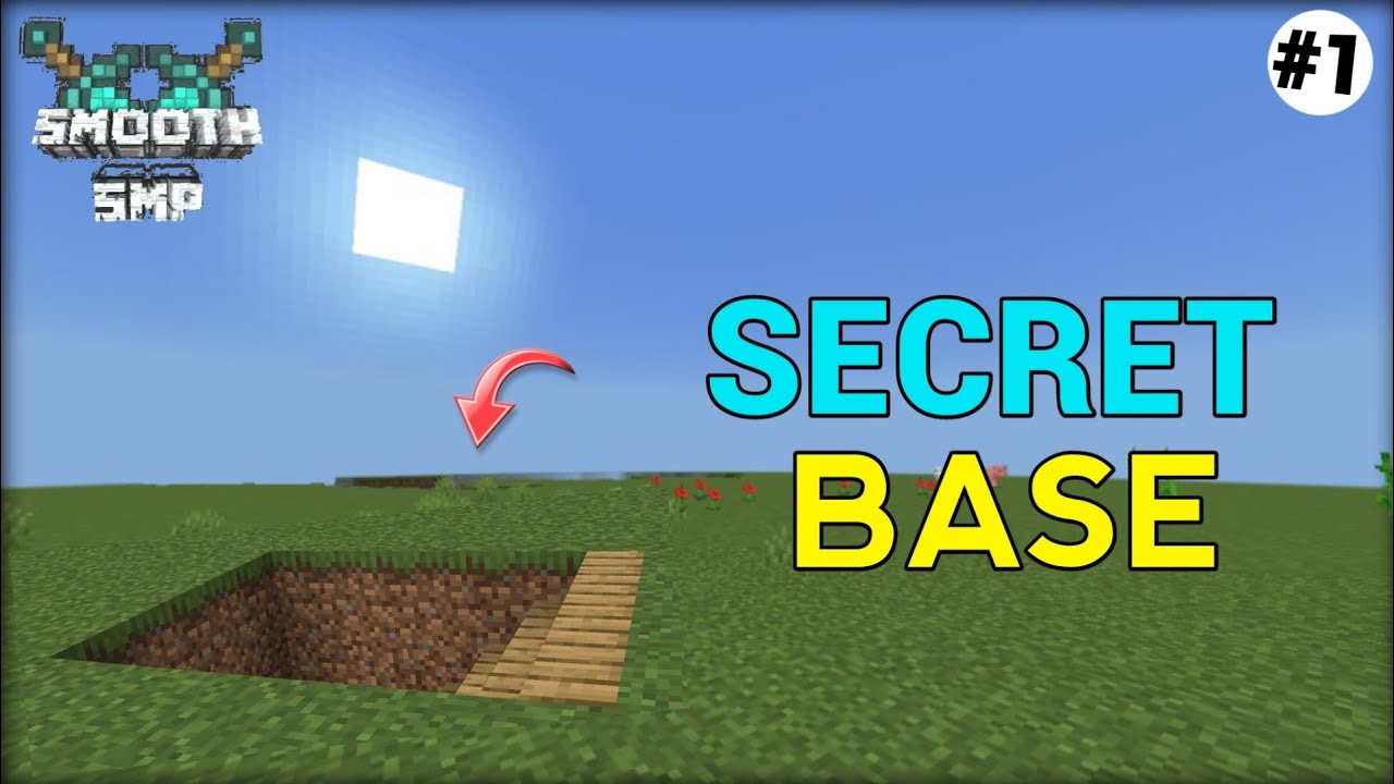 I Made A SECRET BASE In Smooth SMP || #smp #lapatasmp - YouTube
